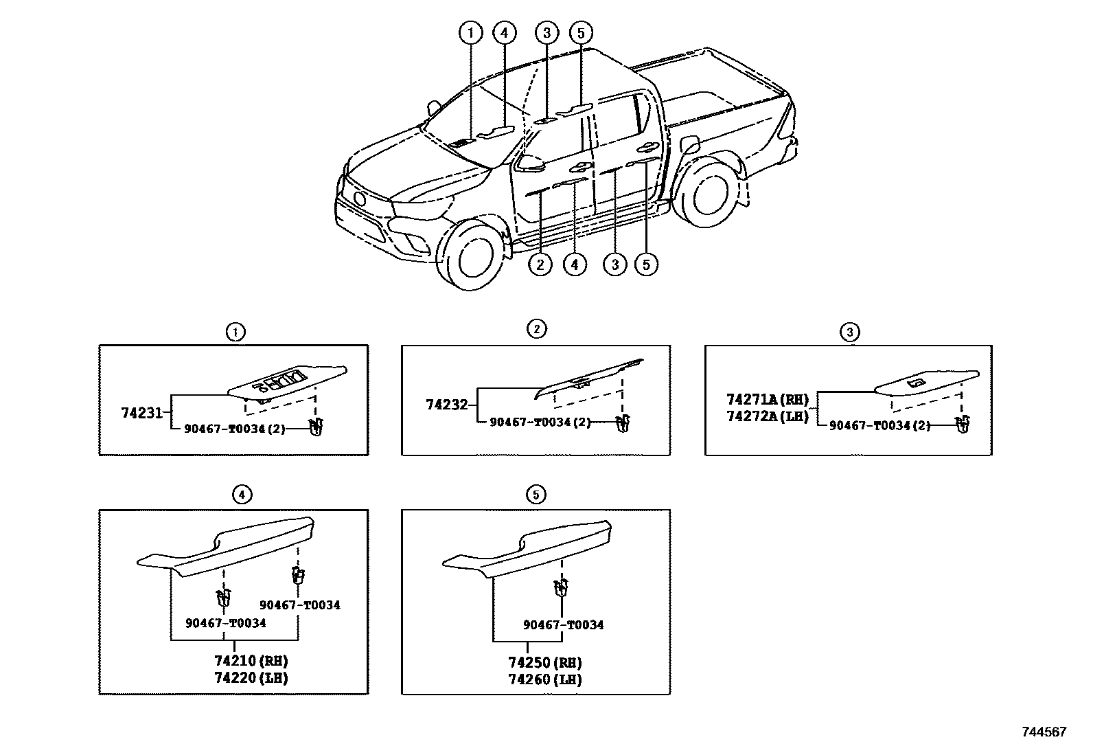 Parts diagram