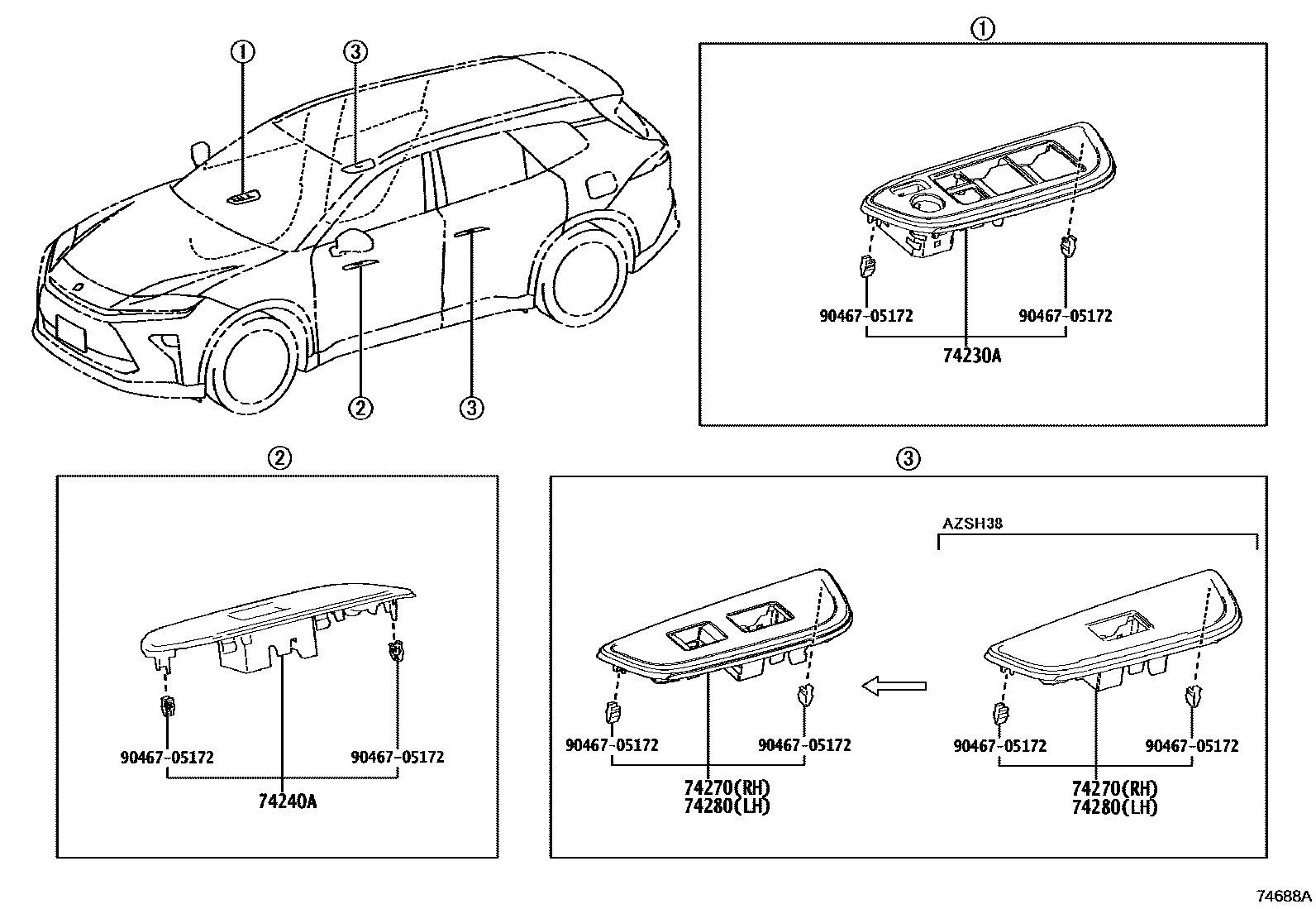 Parts diagram