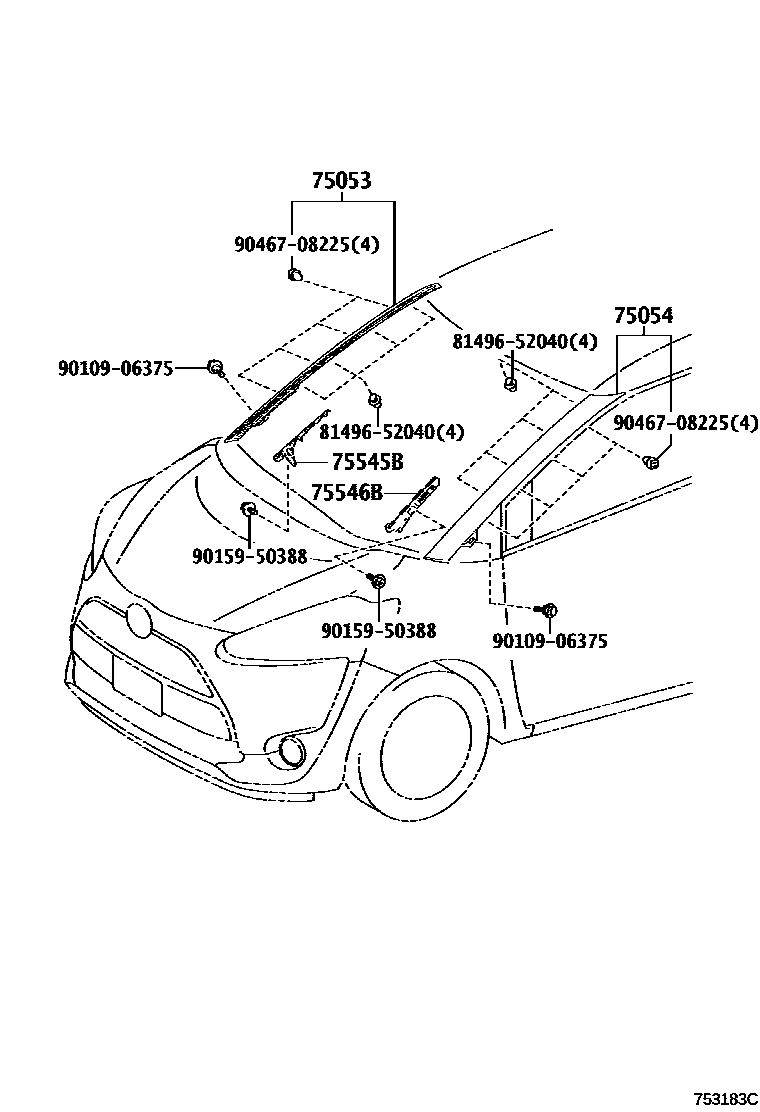 Parts diagram