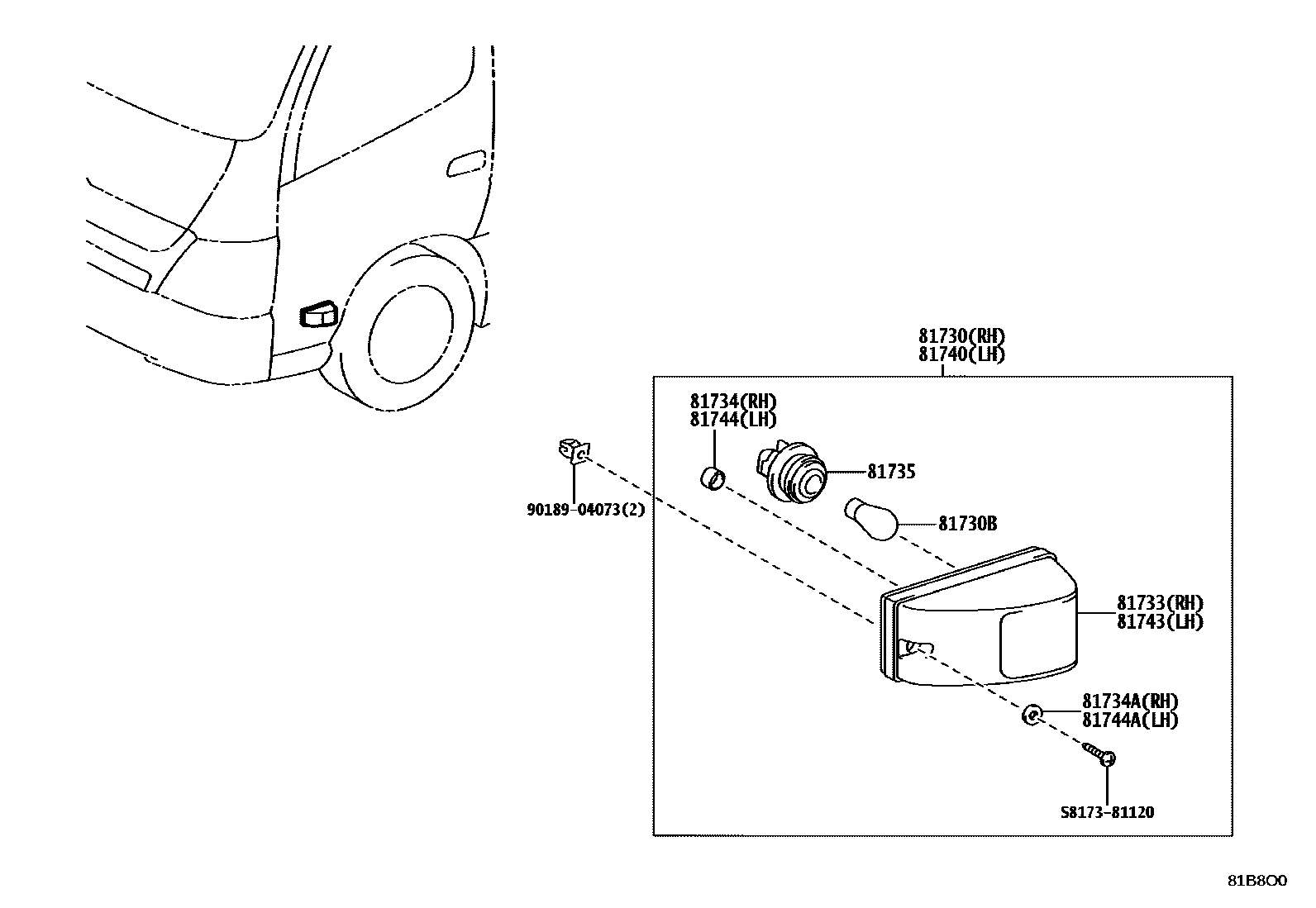 Parts diagram