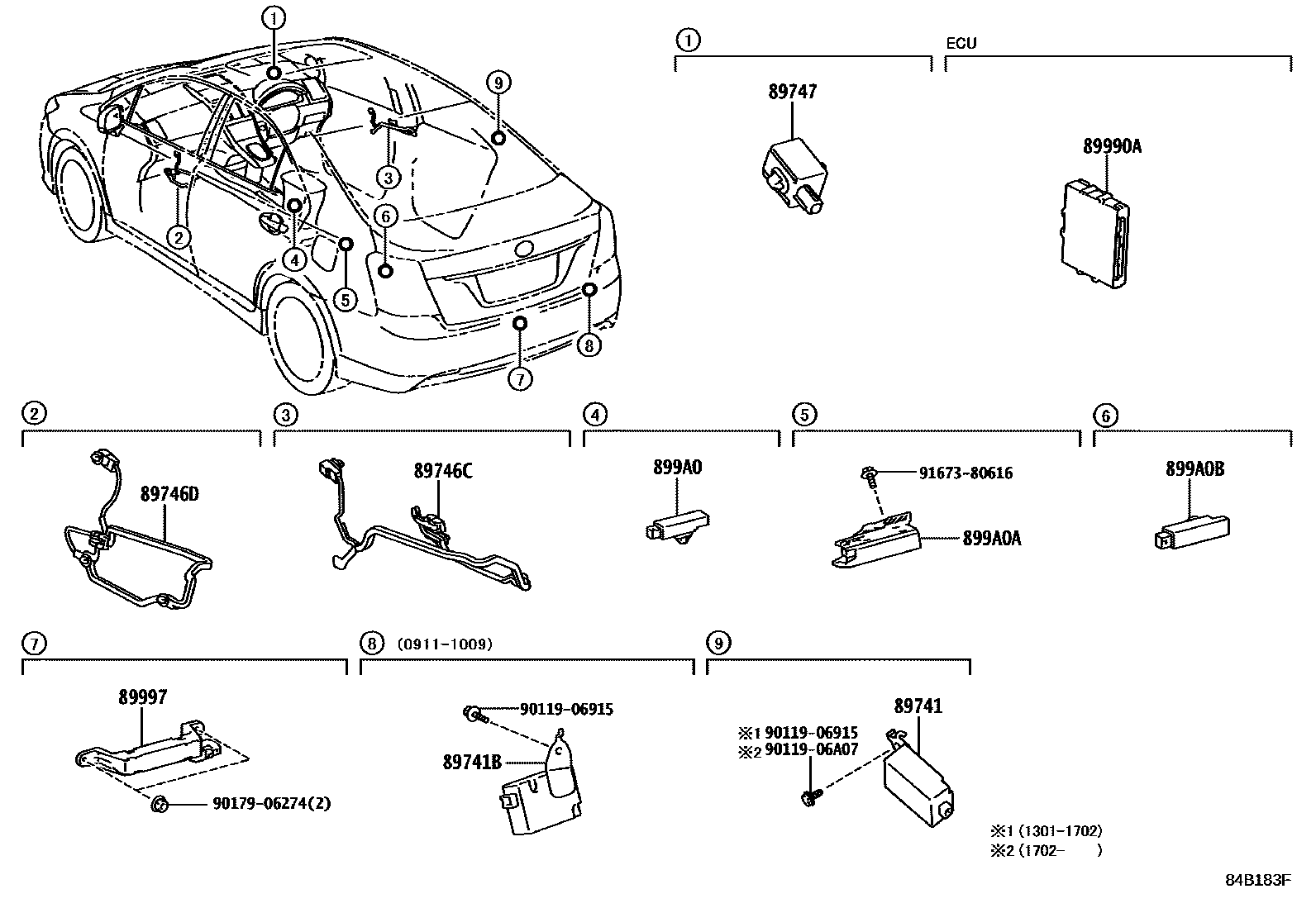Parts diagram