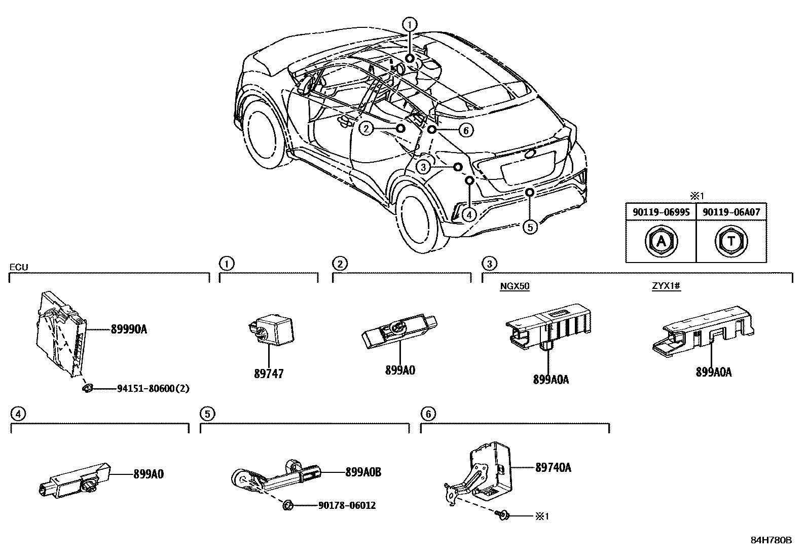 Parts diagram