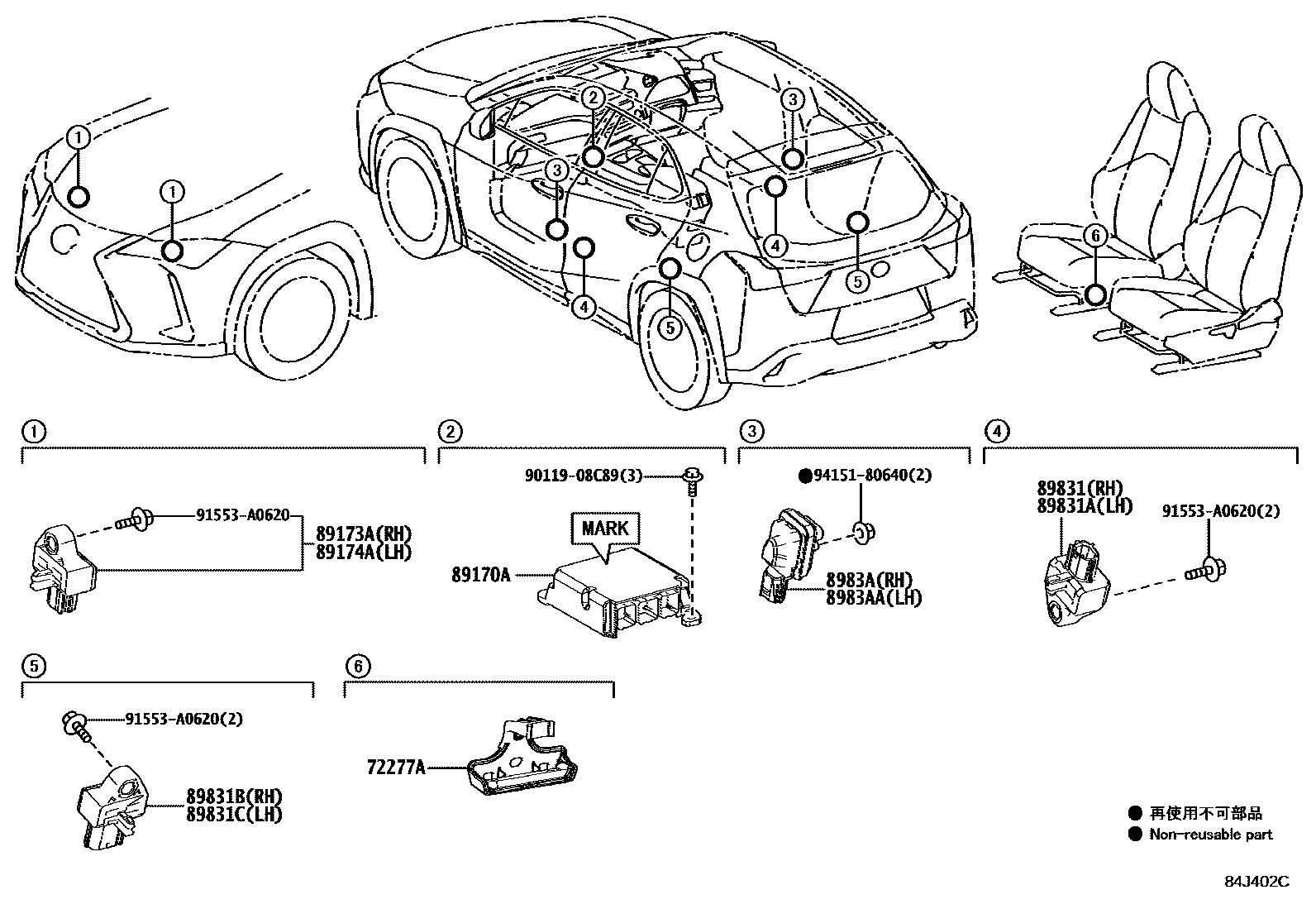 Parts diagram