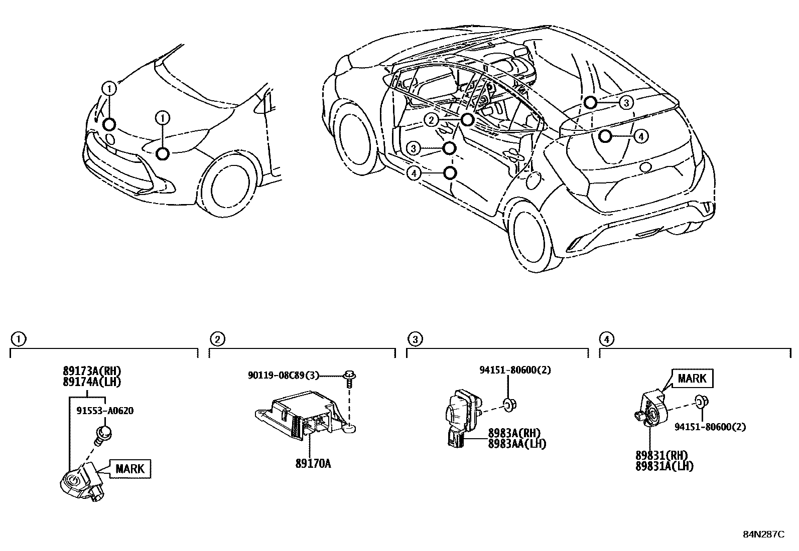 Parts diagram