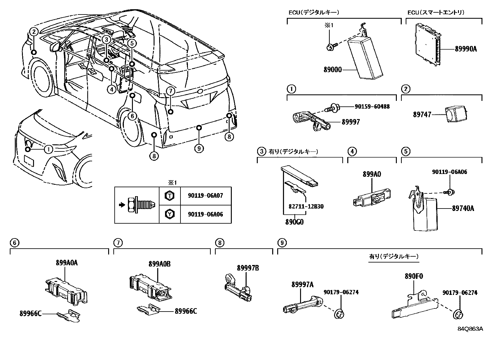 Parts diagram