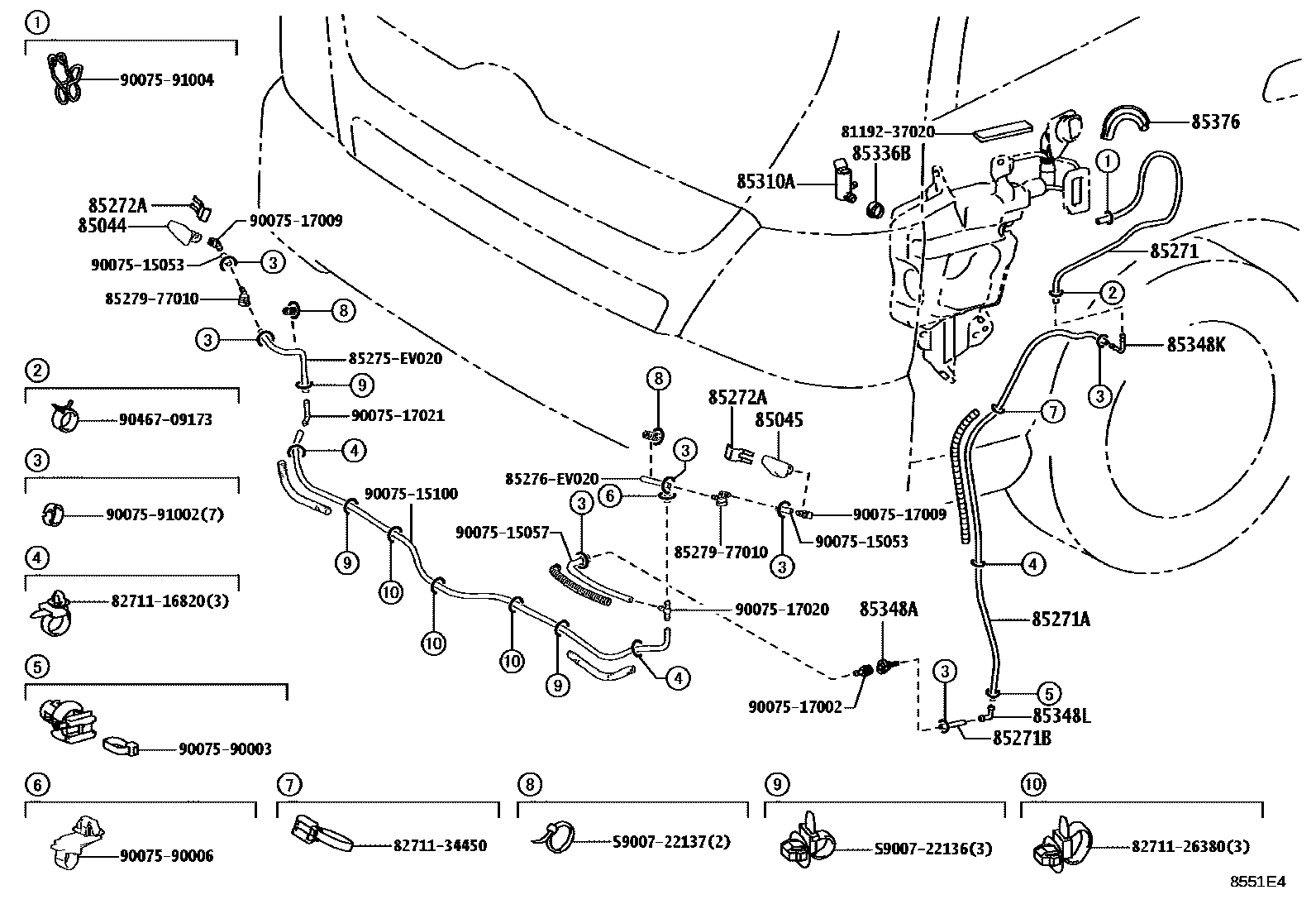 Parts diagram