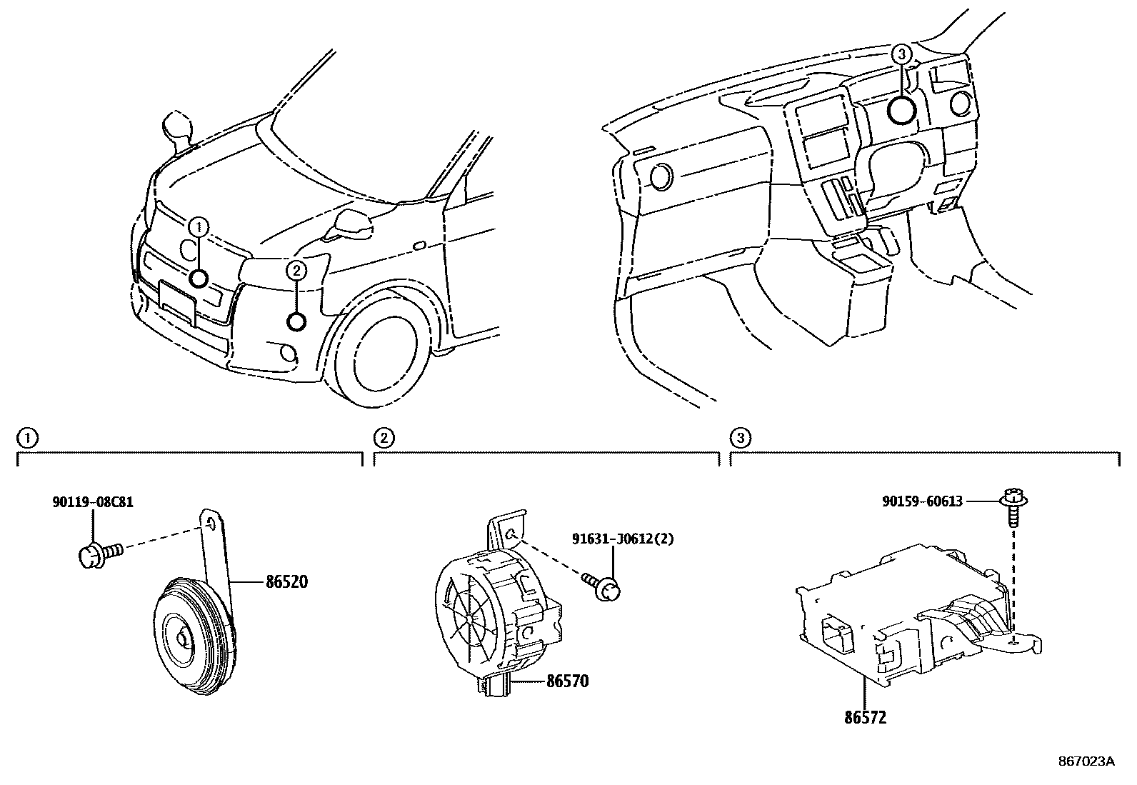Parts diagram