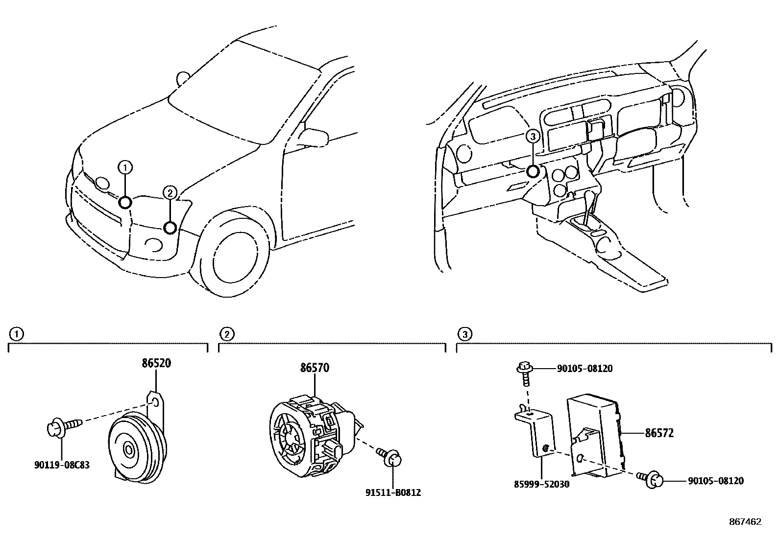 Parts diagram
