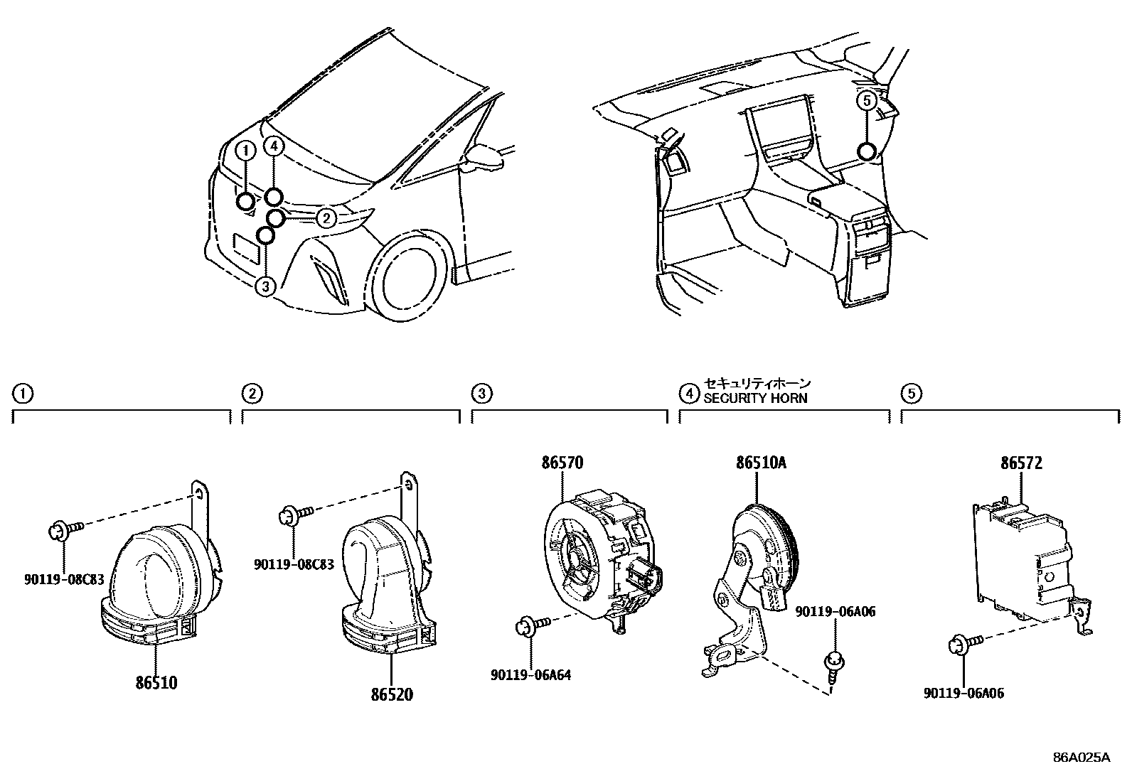 Parts diagram