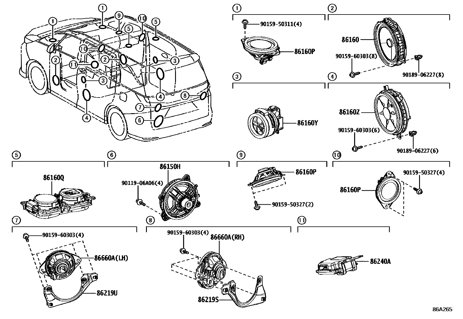 Parts diagram
