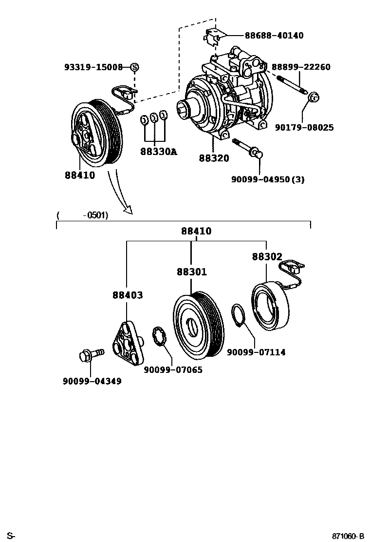 Parts diagram