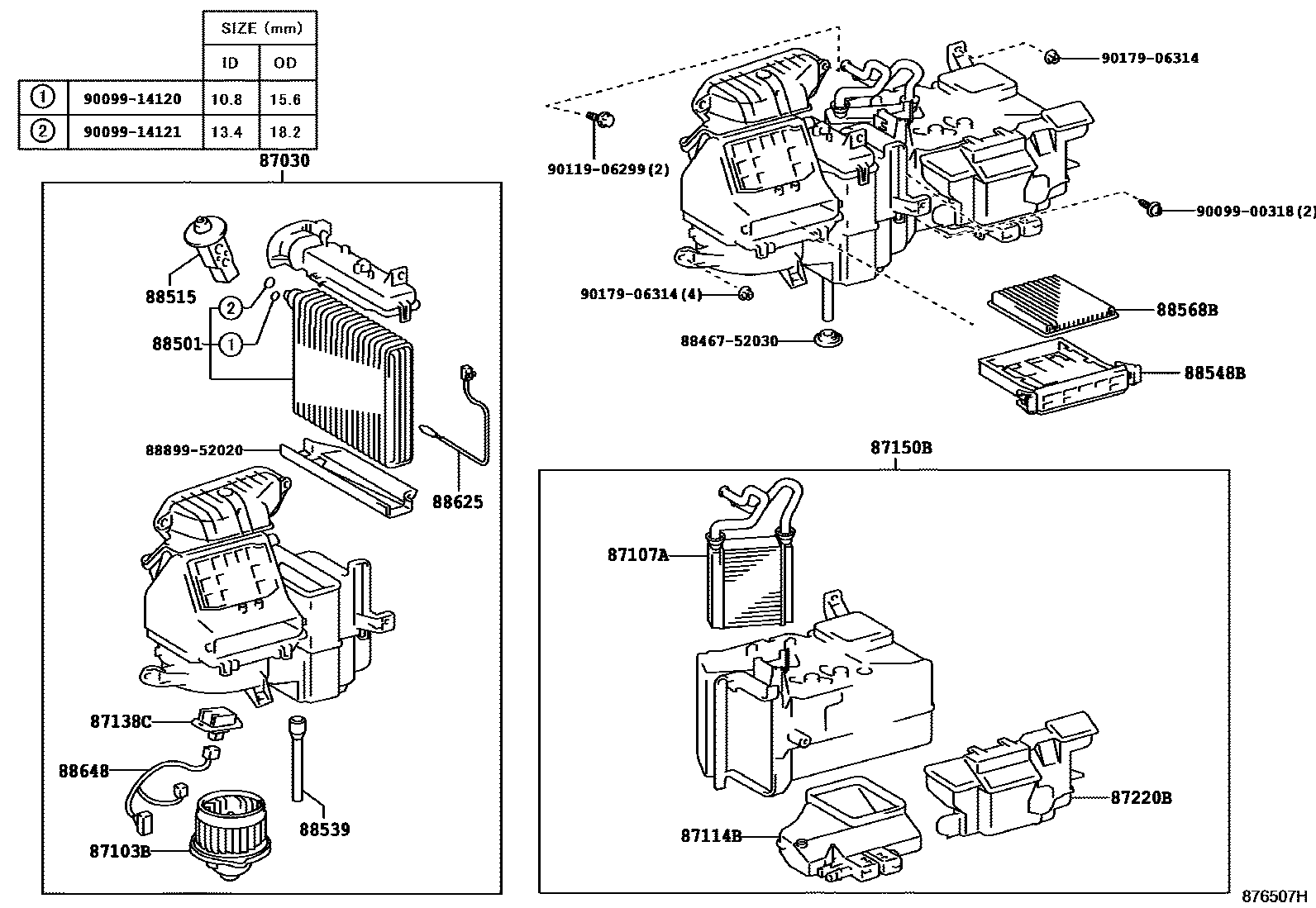 Parts diagram