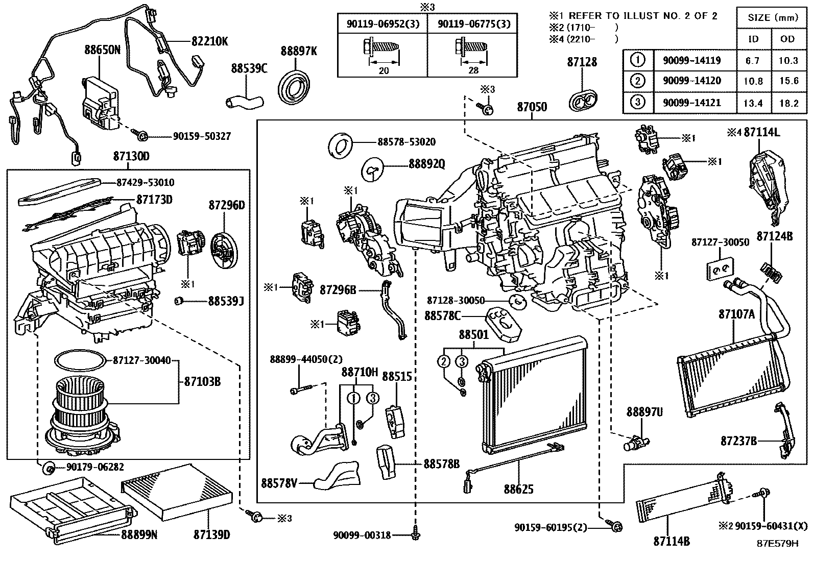 Parts diagram