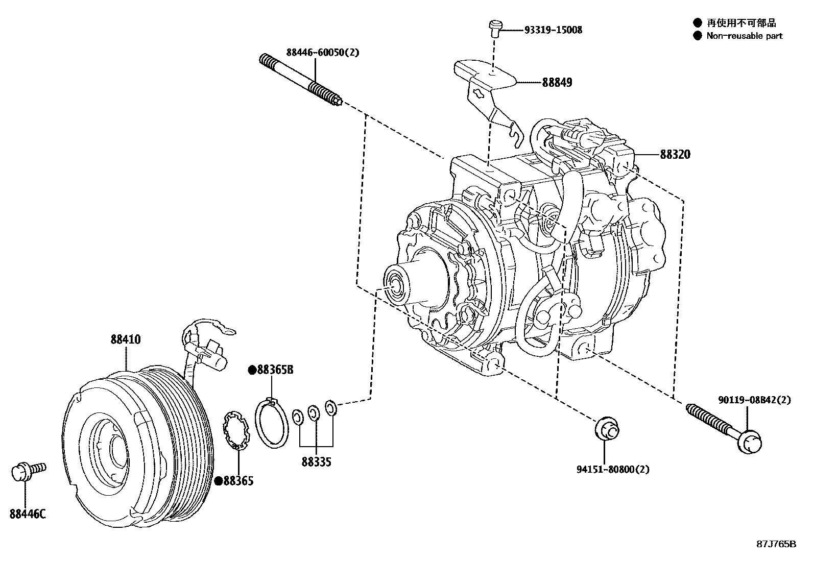 Parts diagram