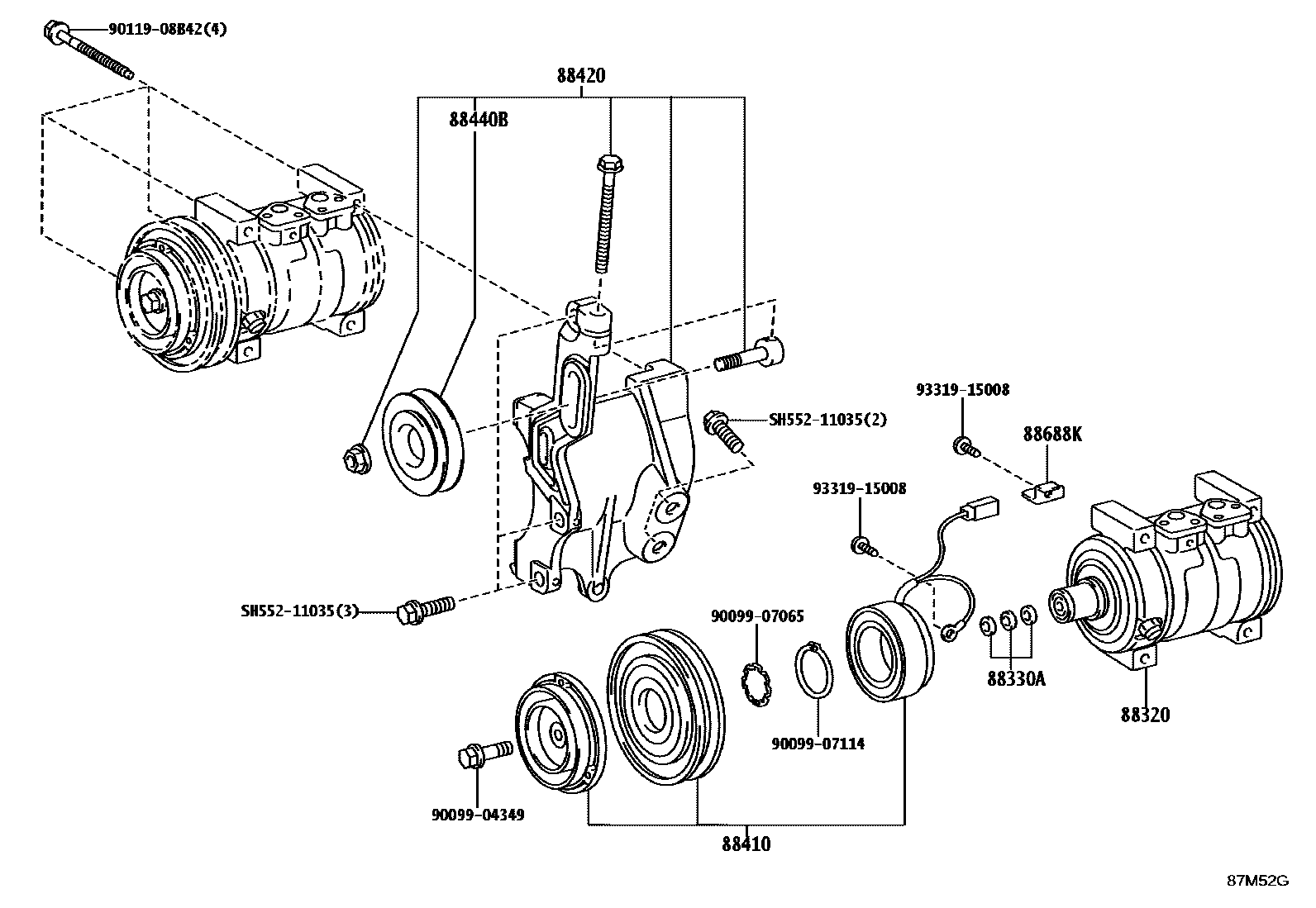 Parts diagram