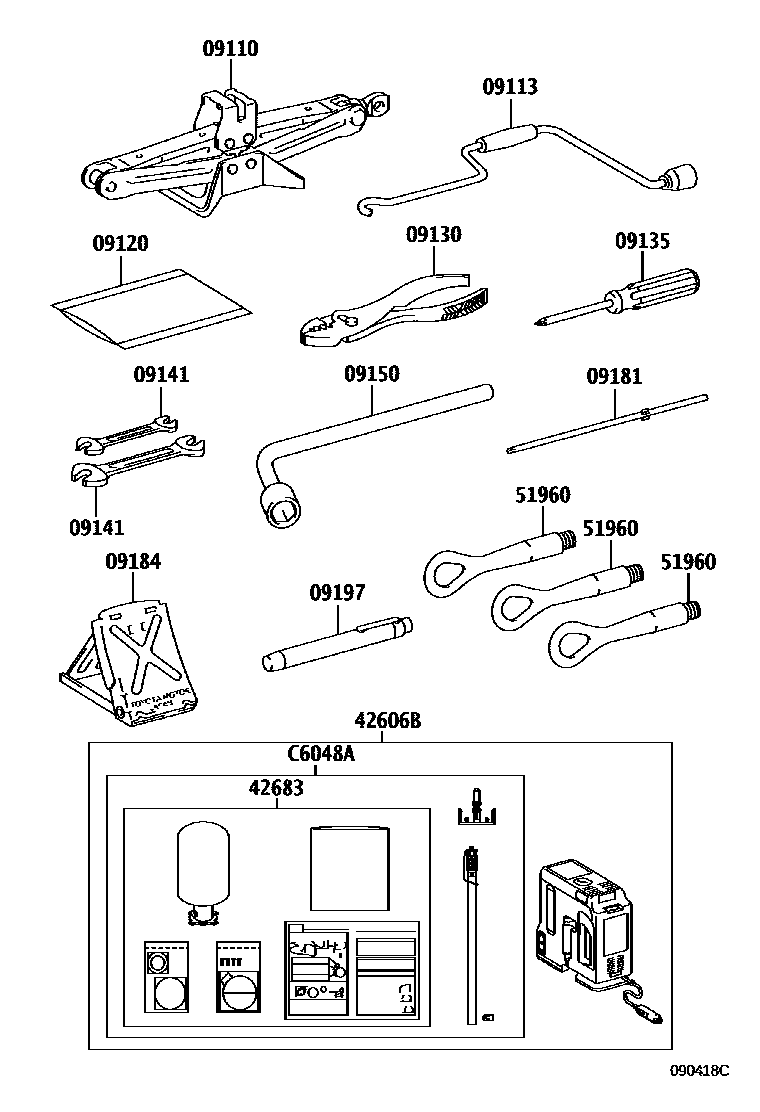 Parts diagram