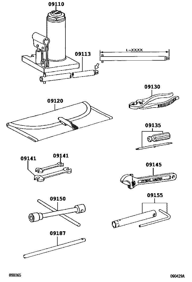 Parts diagram