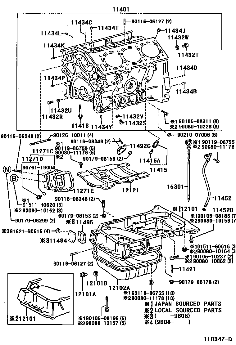 Parts diagram