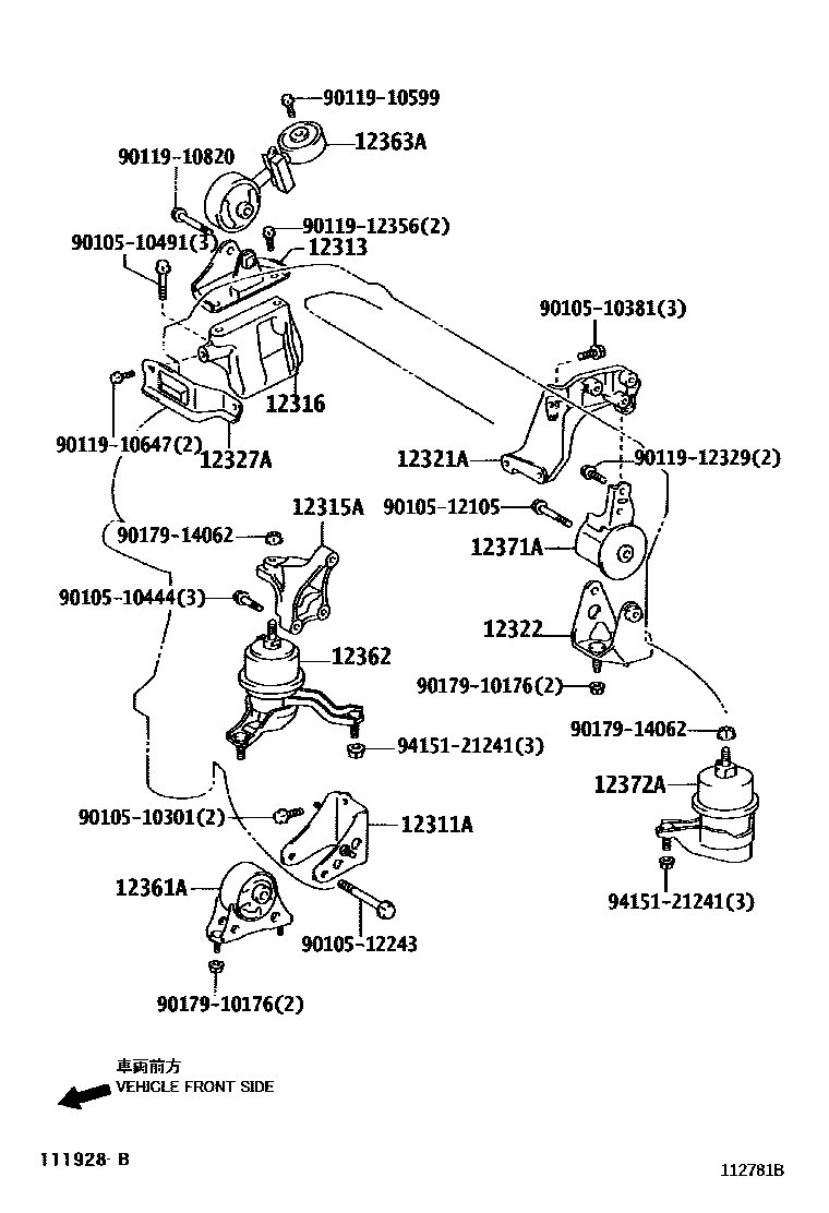 Parts diagram