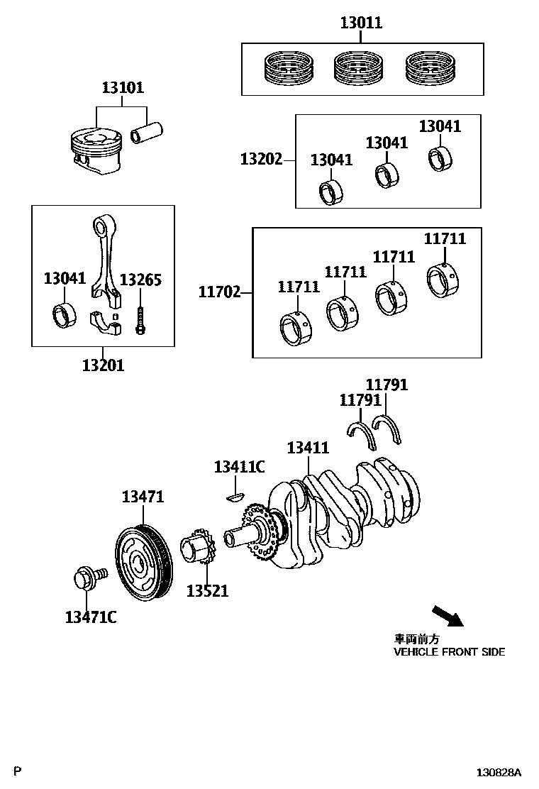 Parts diagram