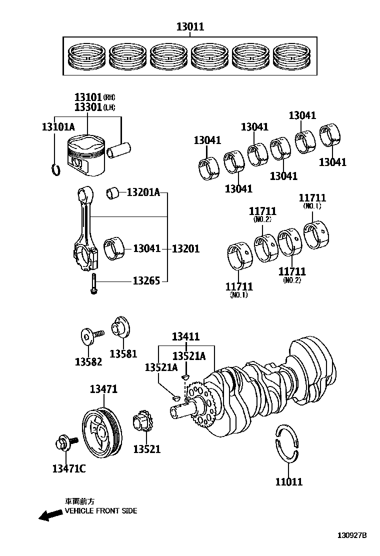 Parts diagram
