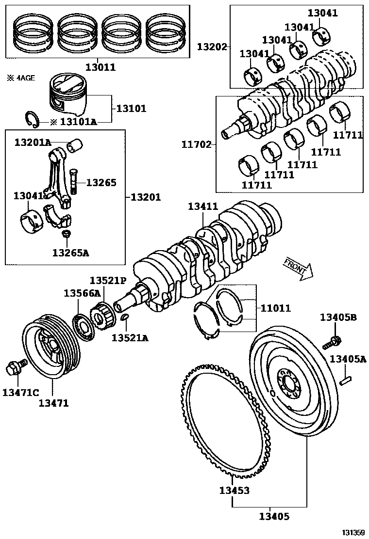 Parts diagram