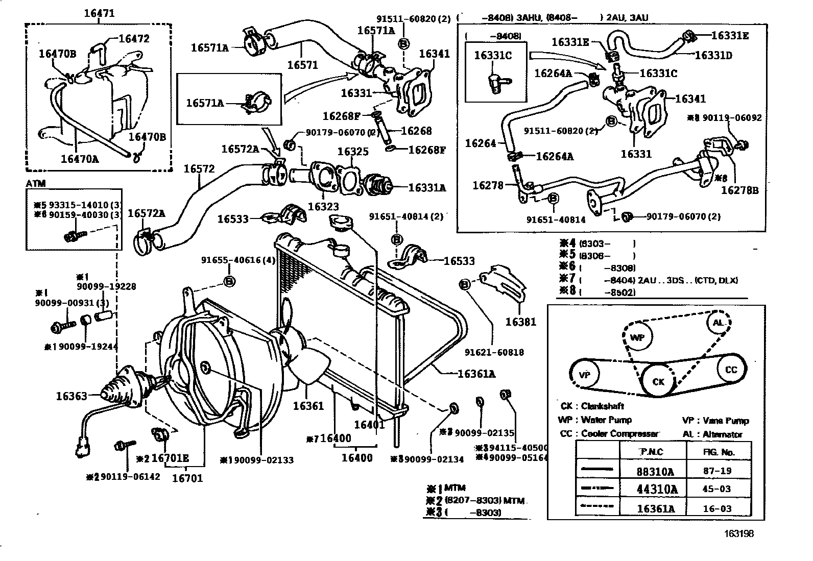 Parts diagram