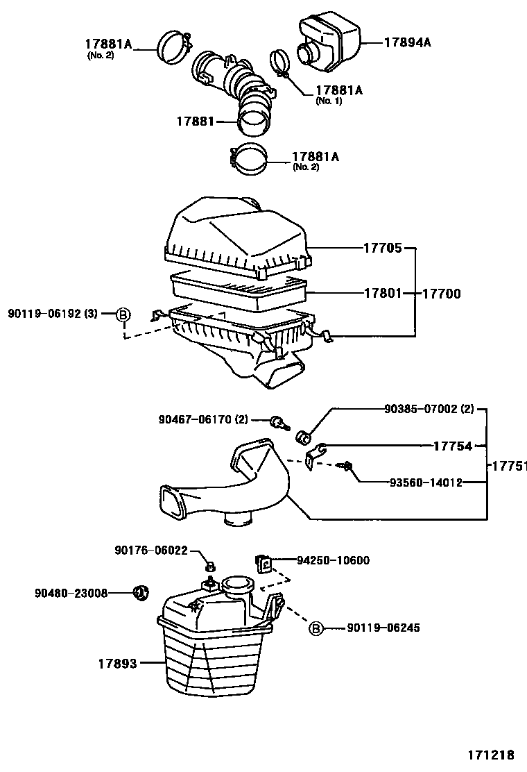 Parts diagram