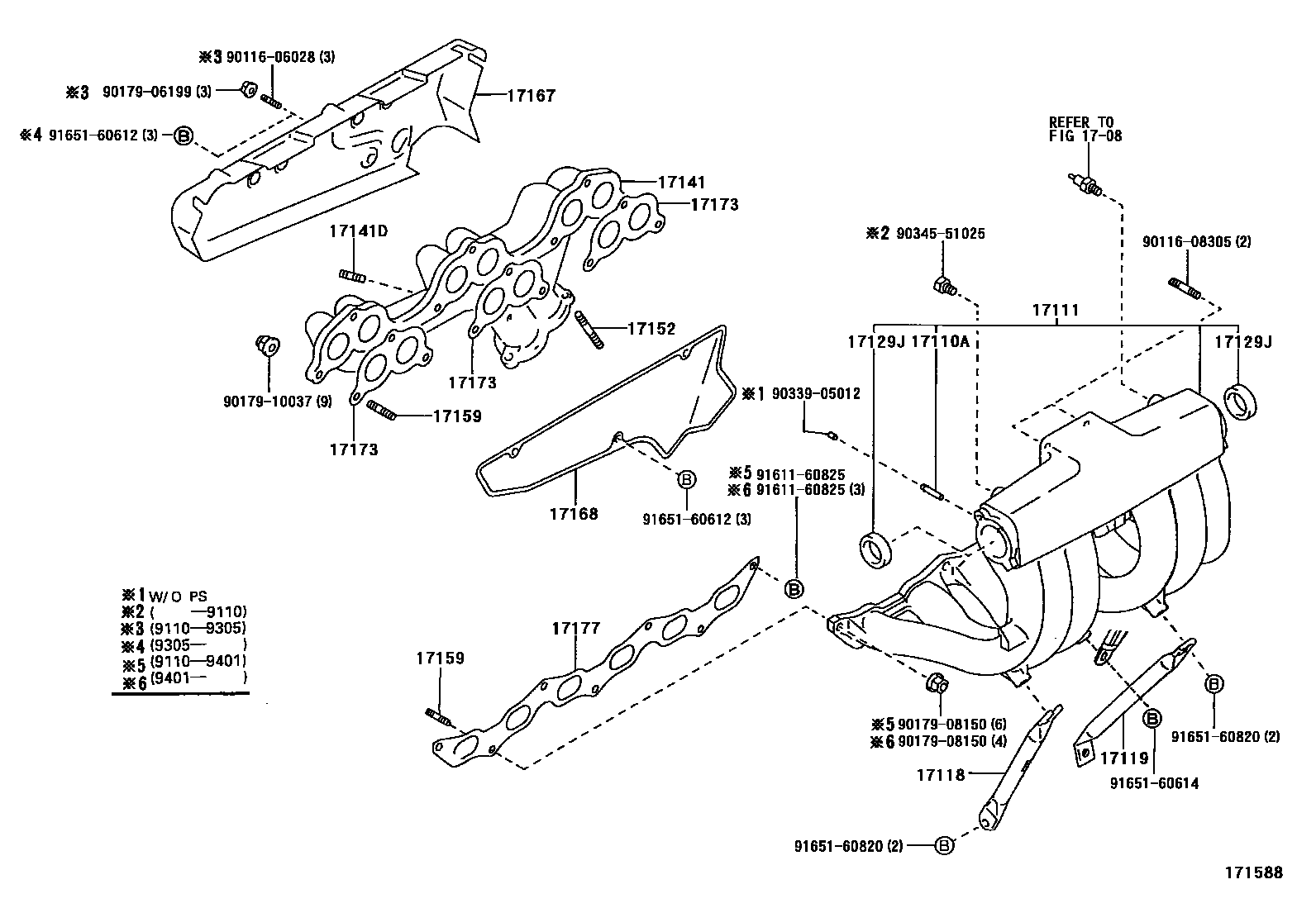 Parts diagram