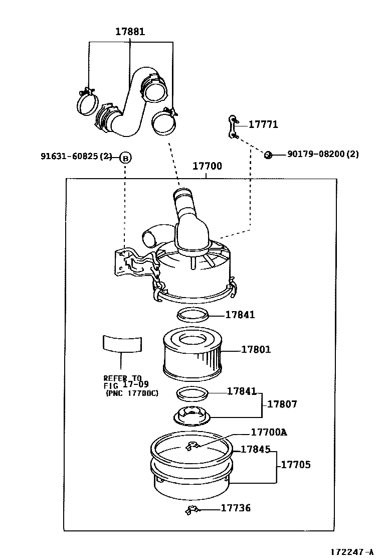 Parts diagram