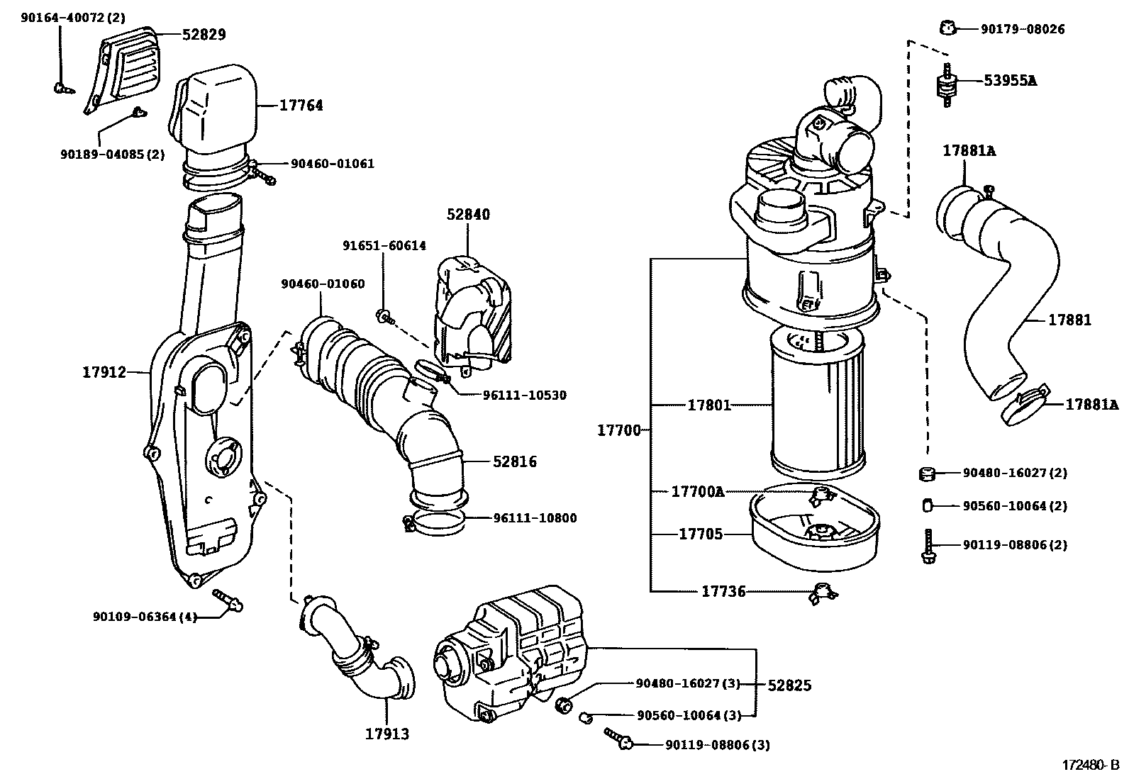 Parts diagram
