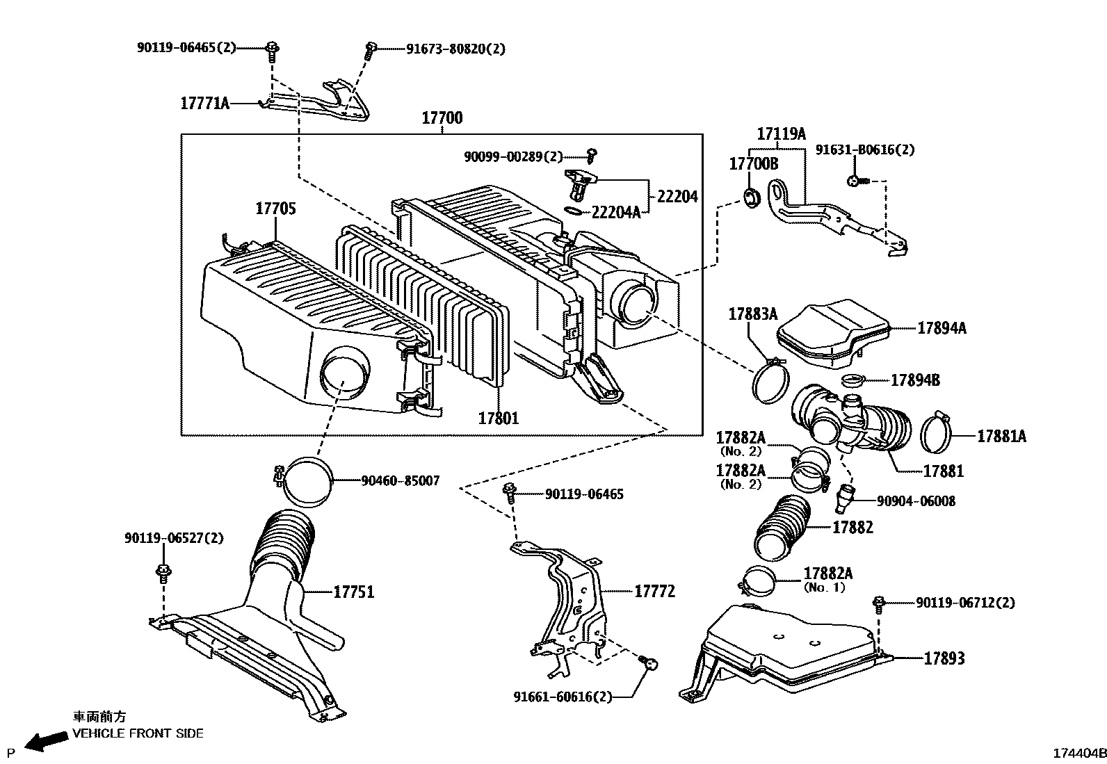 Parts diagram