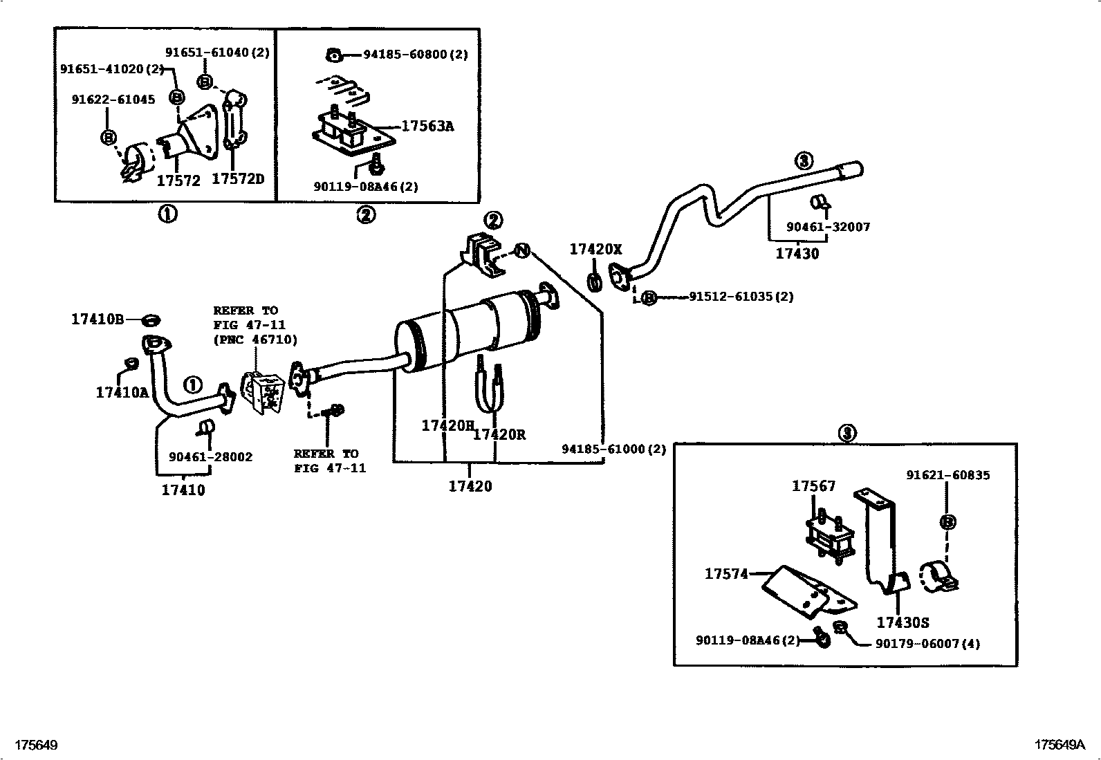 Parts diagram