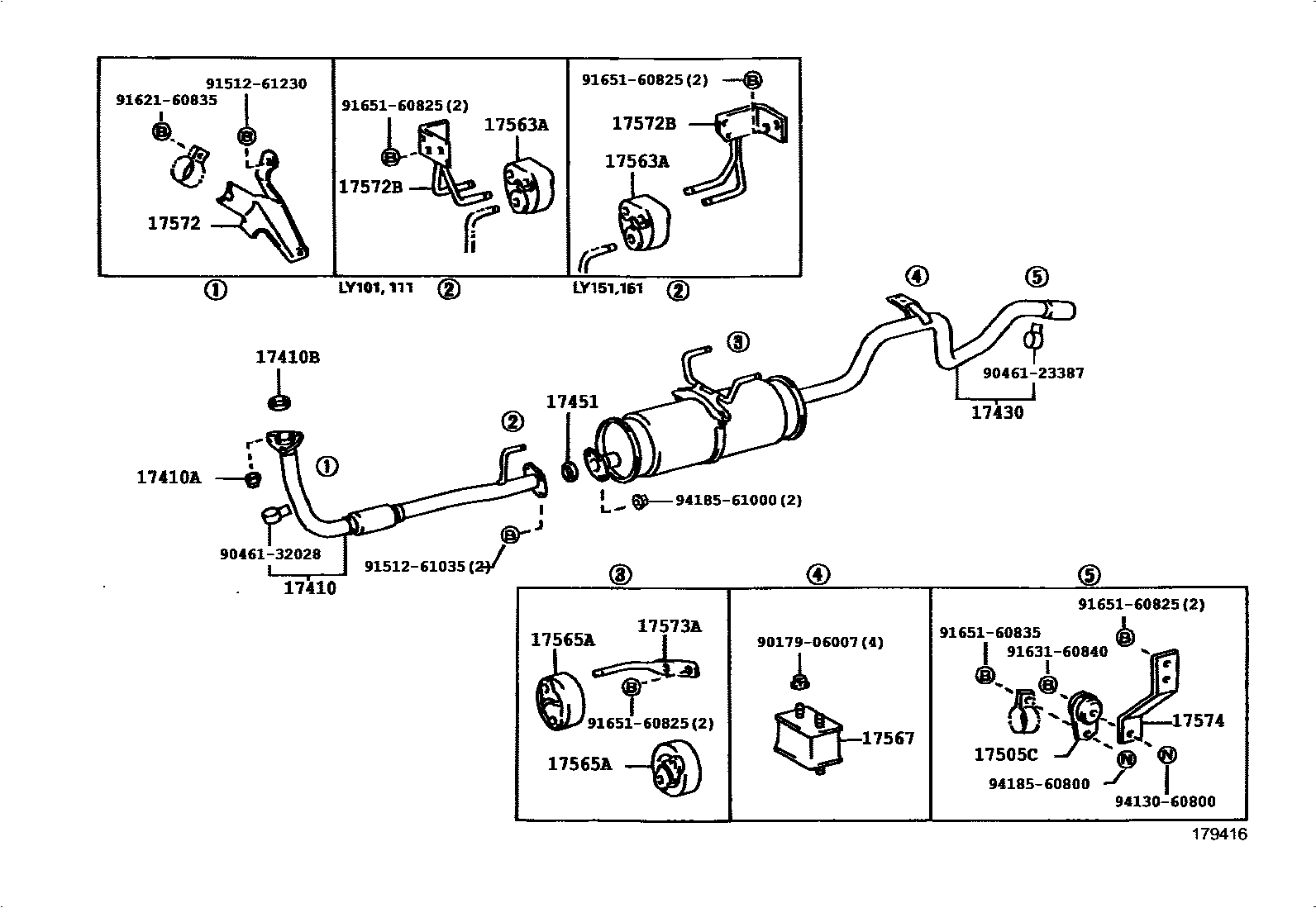 Parts diagram