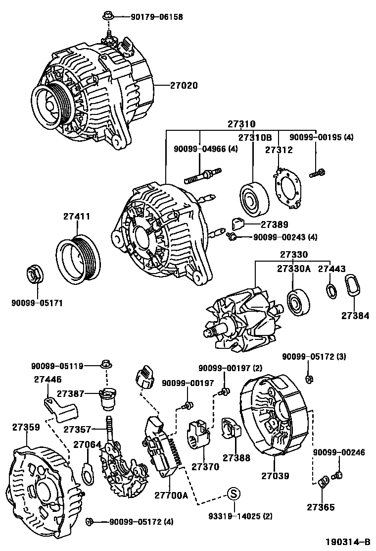 Parts diagram