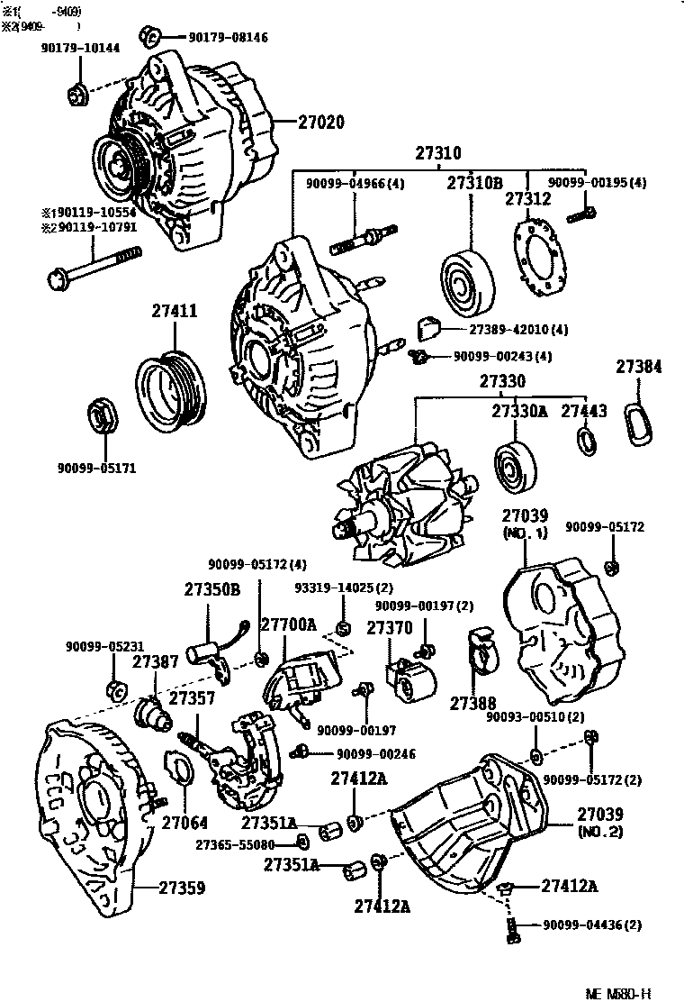 Parts diagram