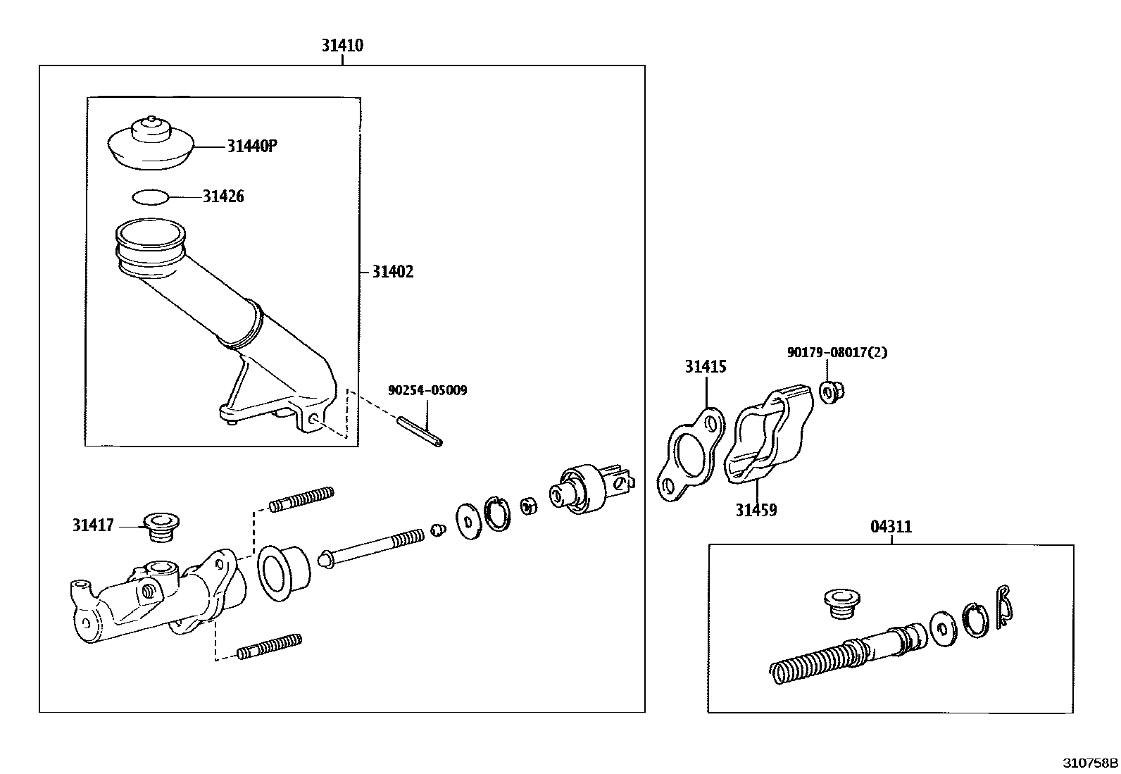 Parts diagram