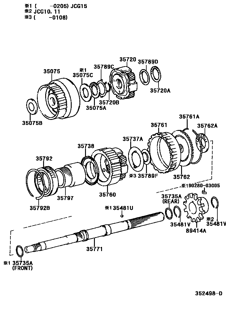 Parts diagram