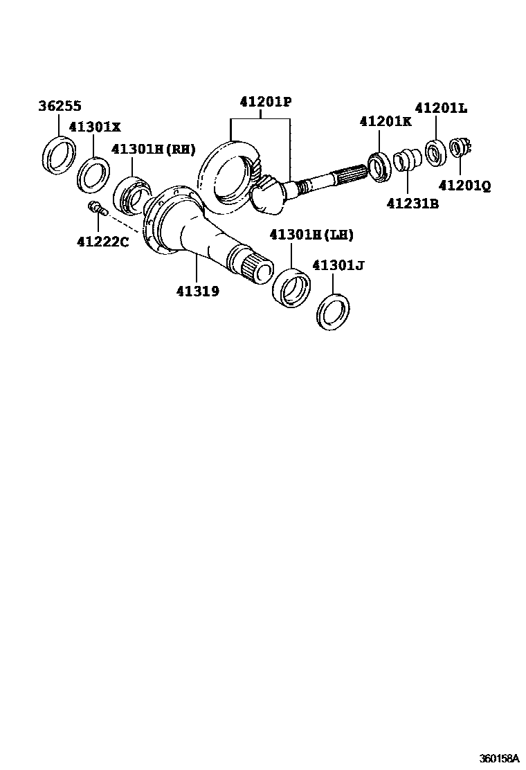 Parts diagram