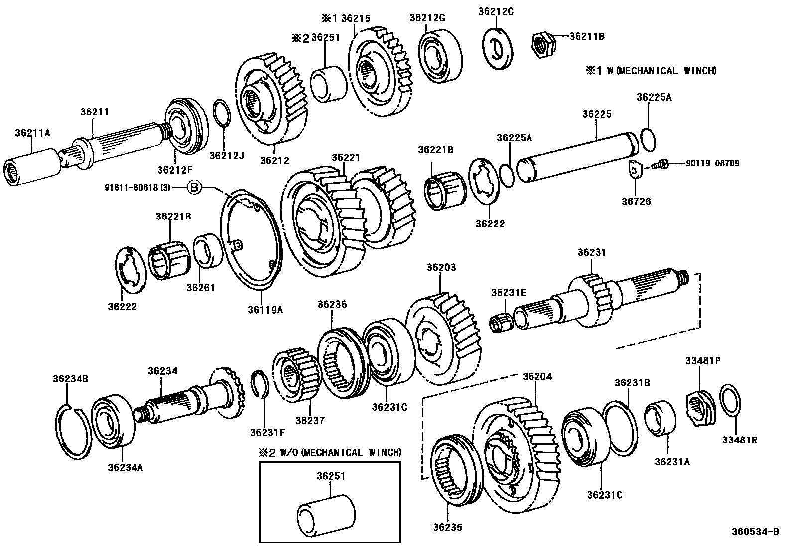Parts diagram