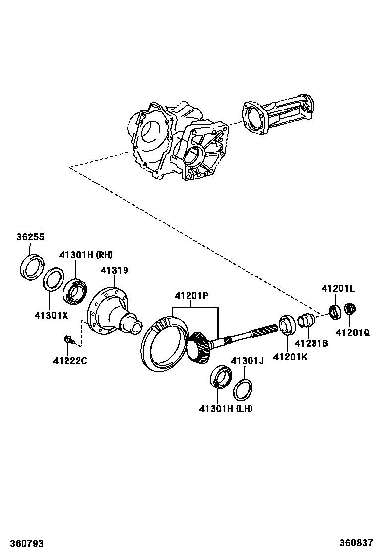 Parts diagram