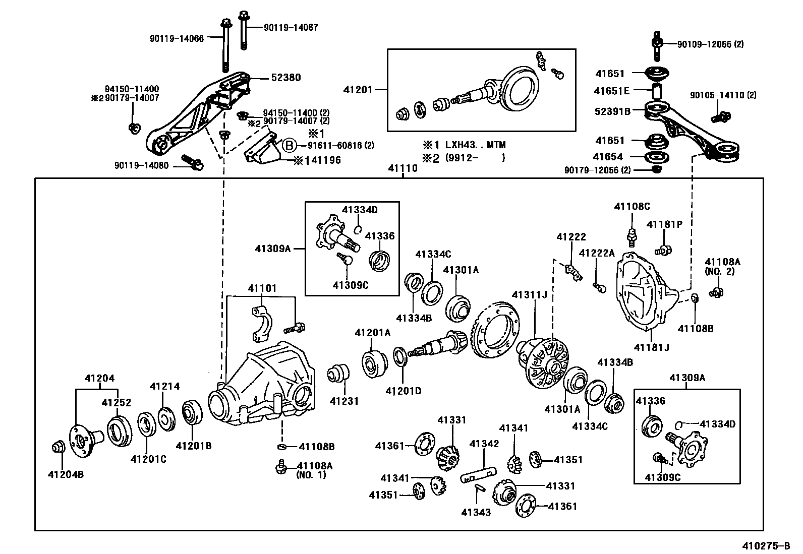 Parts diagram