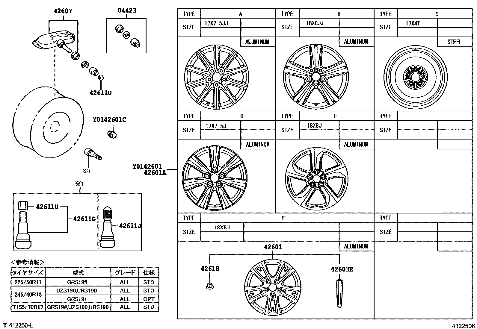 Parts diagram