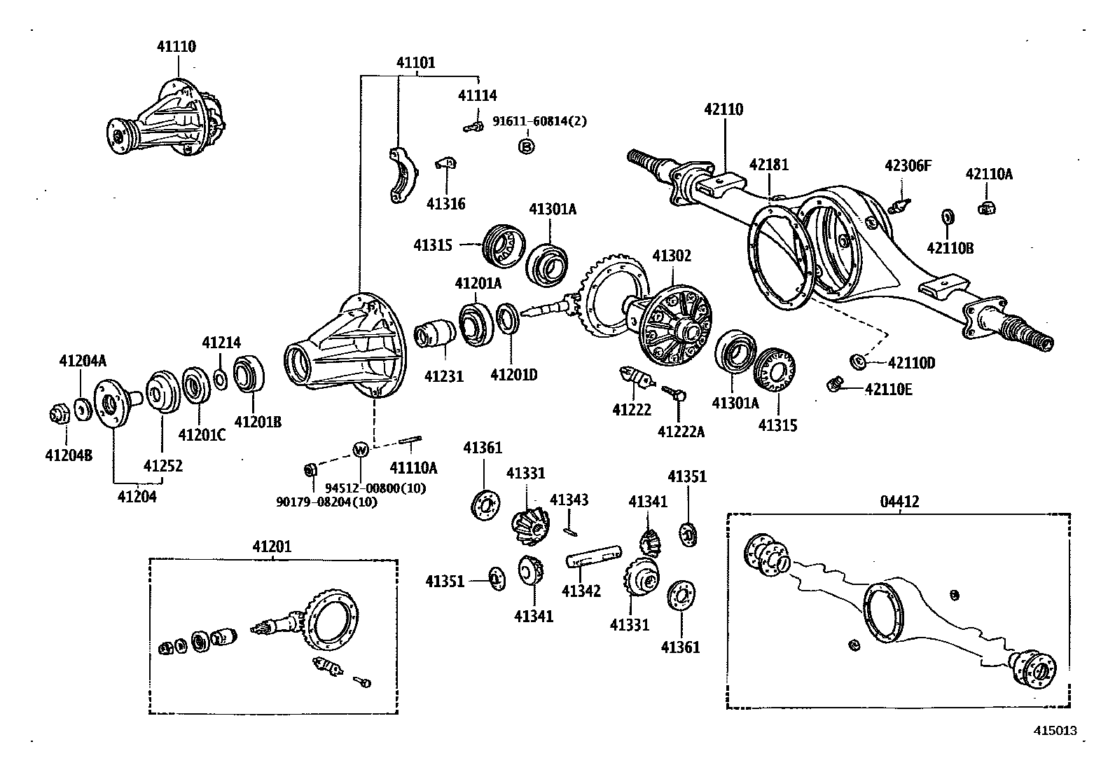 Parts diagram