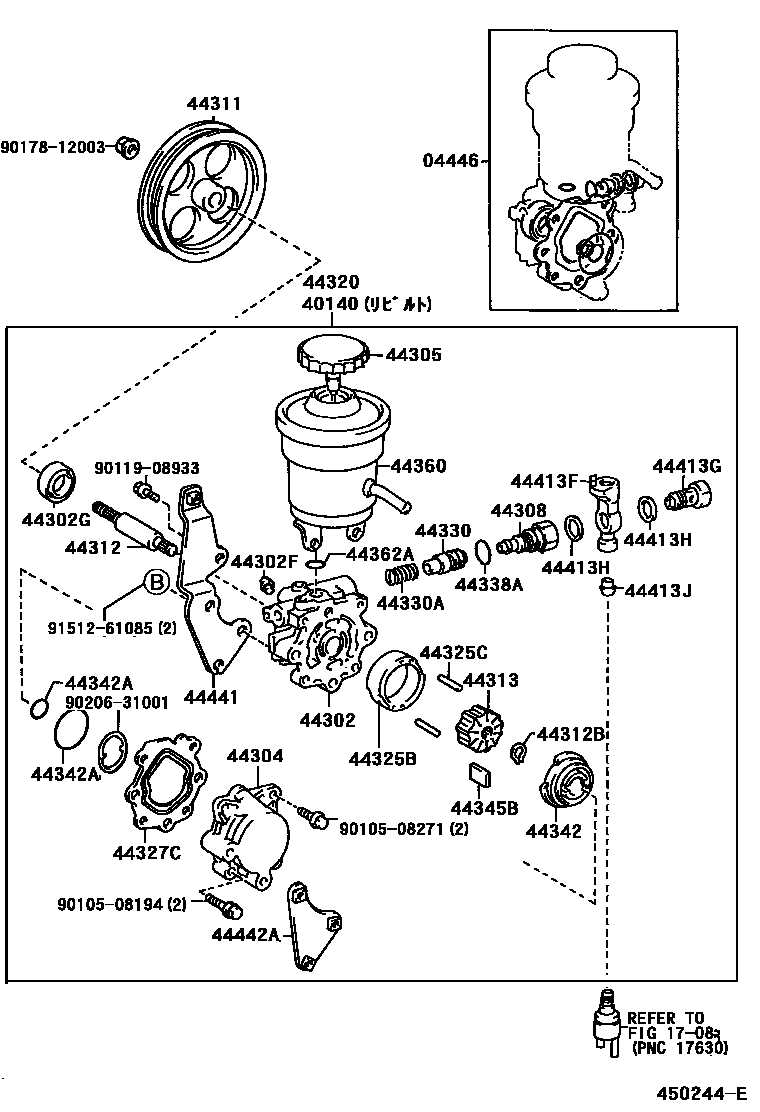 Parts diagram