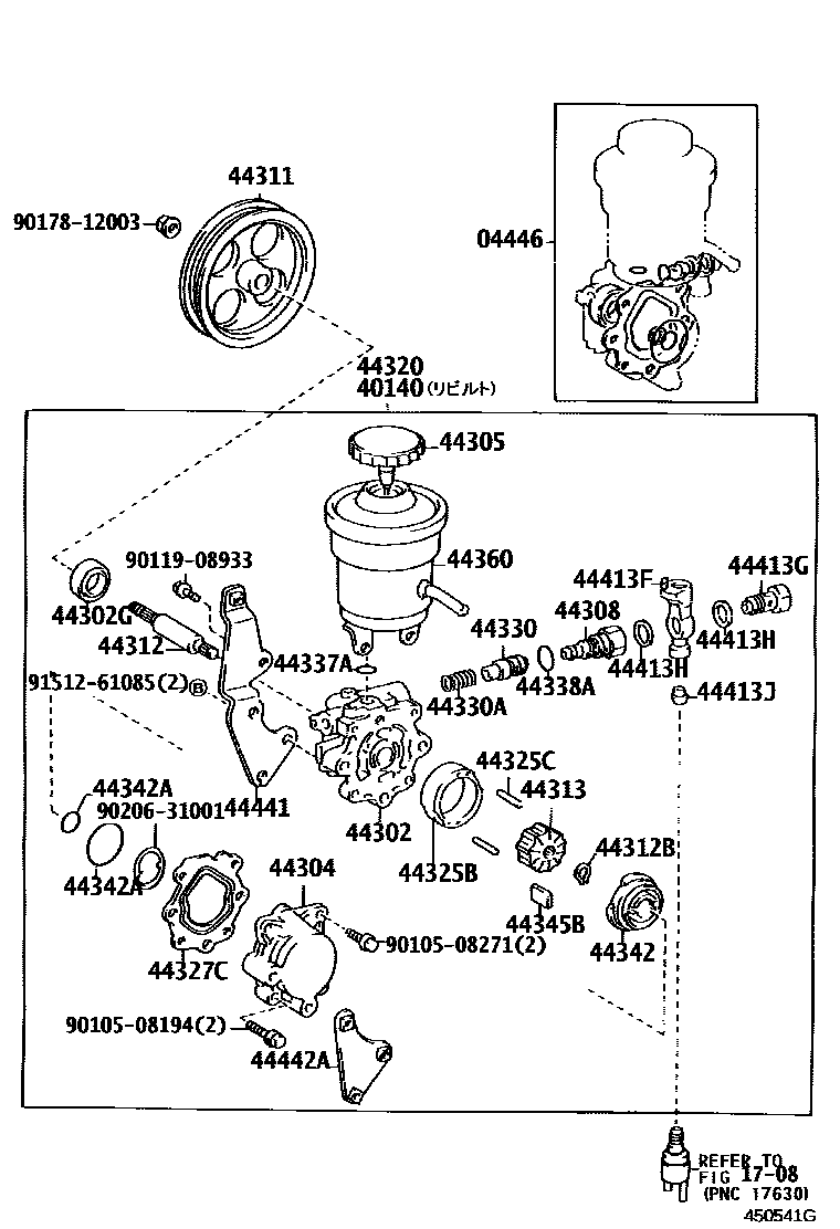 Parts diagram