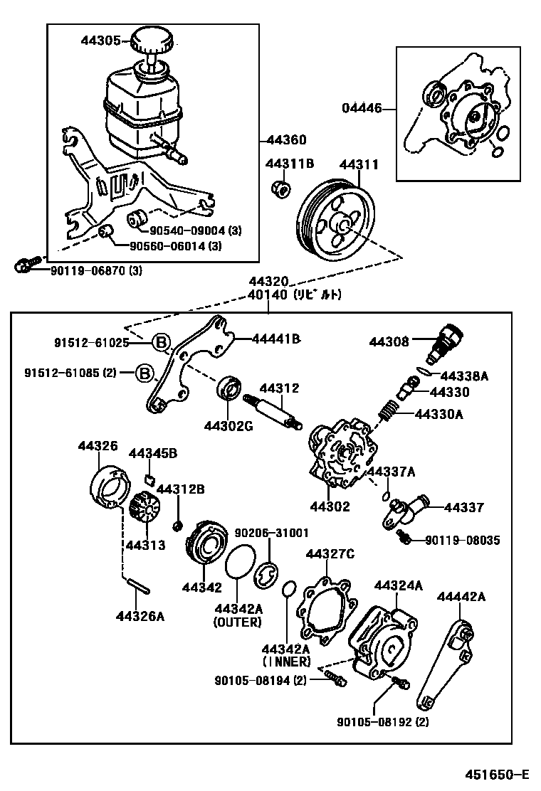 Parts diagram