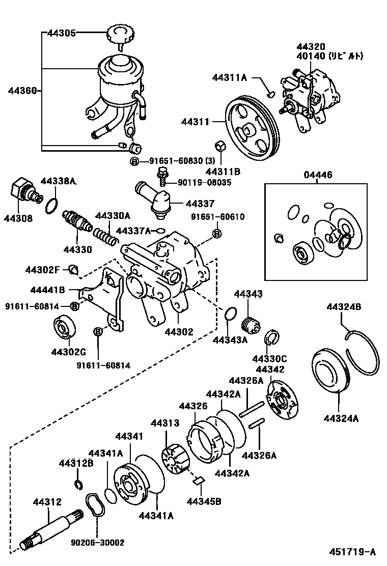 Parts diagram