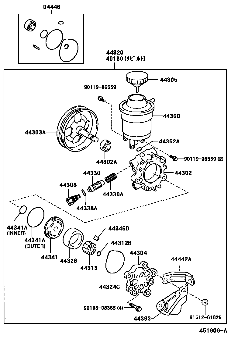 Parts diagram