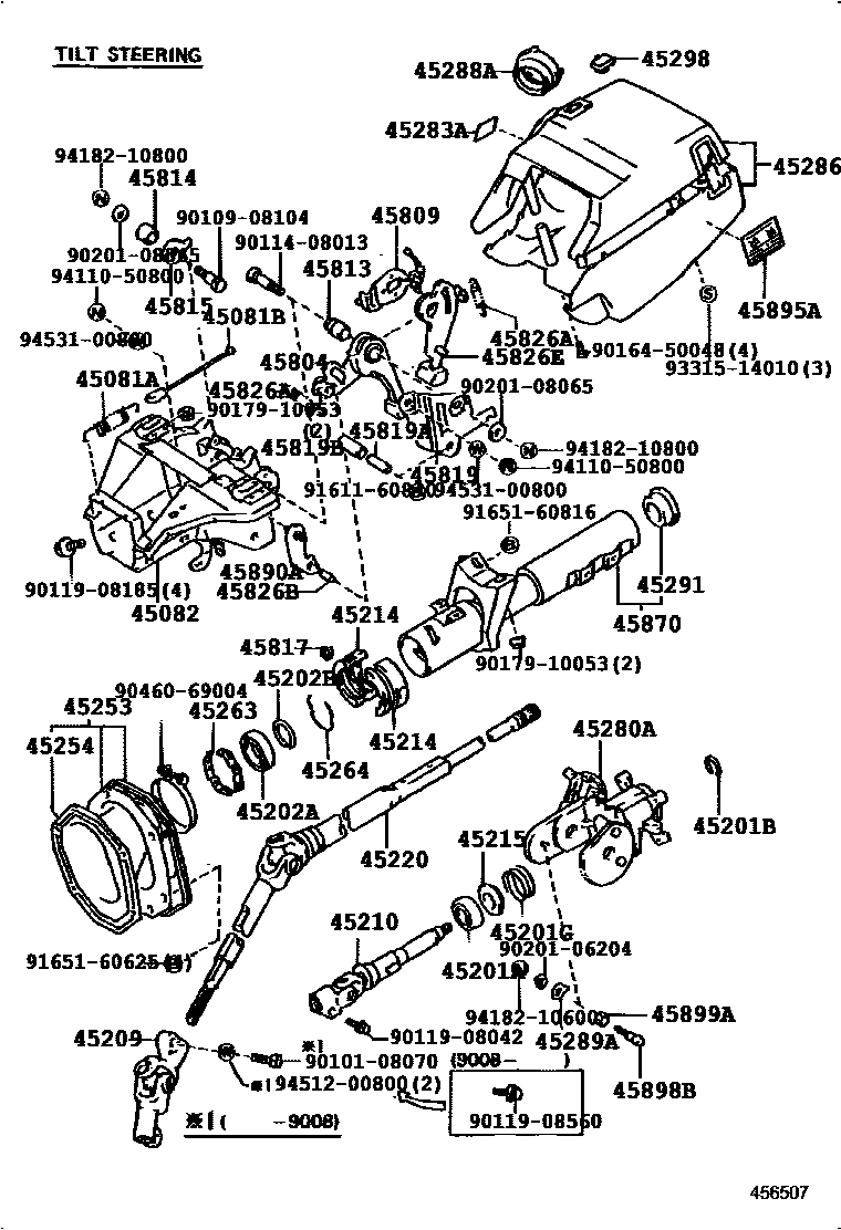 Parts diagram